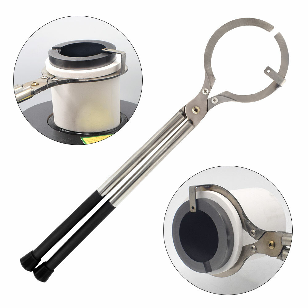 Induction Furnace Metal Melting Furnace Smelt Gold Copper Iron Steel 1600℃/2912°