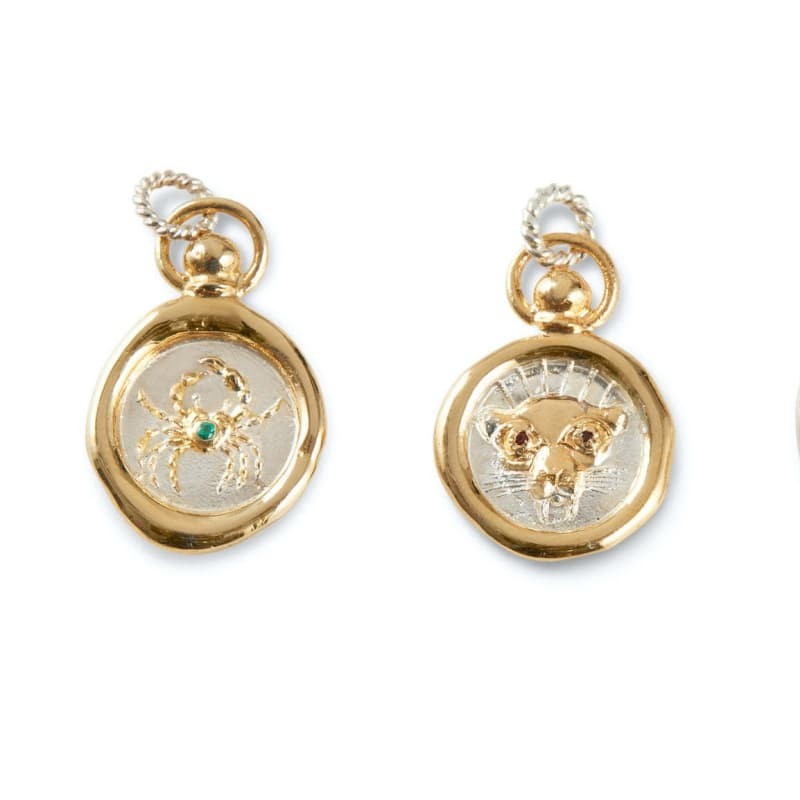 Zodiac Pendant Astrology Choker Horoscope Sign Necklace Constellation Charm Link