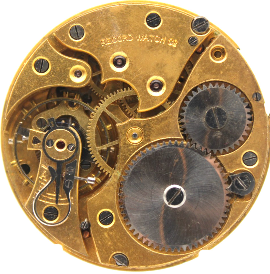 RECORD HIGH GRADE POCKET WATCH MOVEMENT 41.7mm (CB)