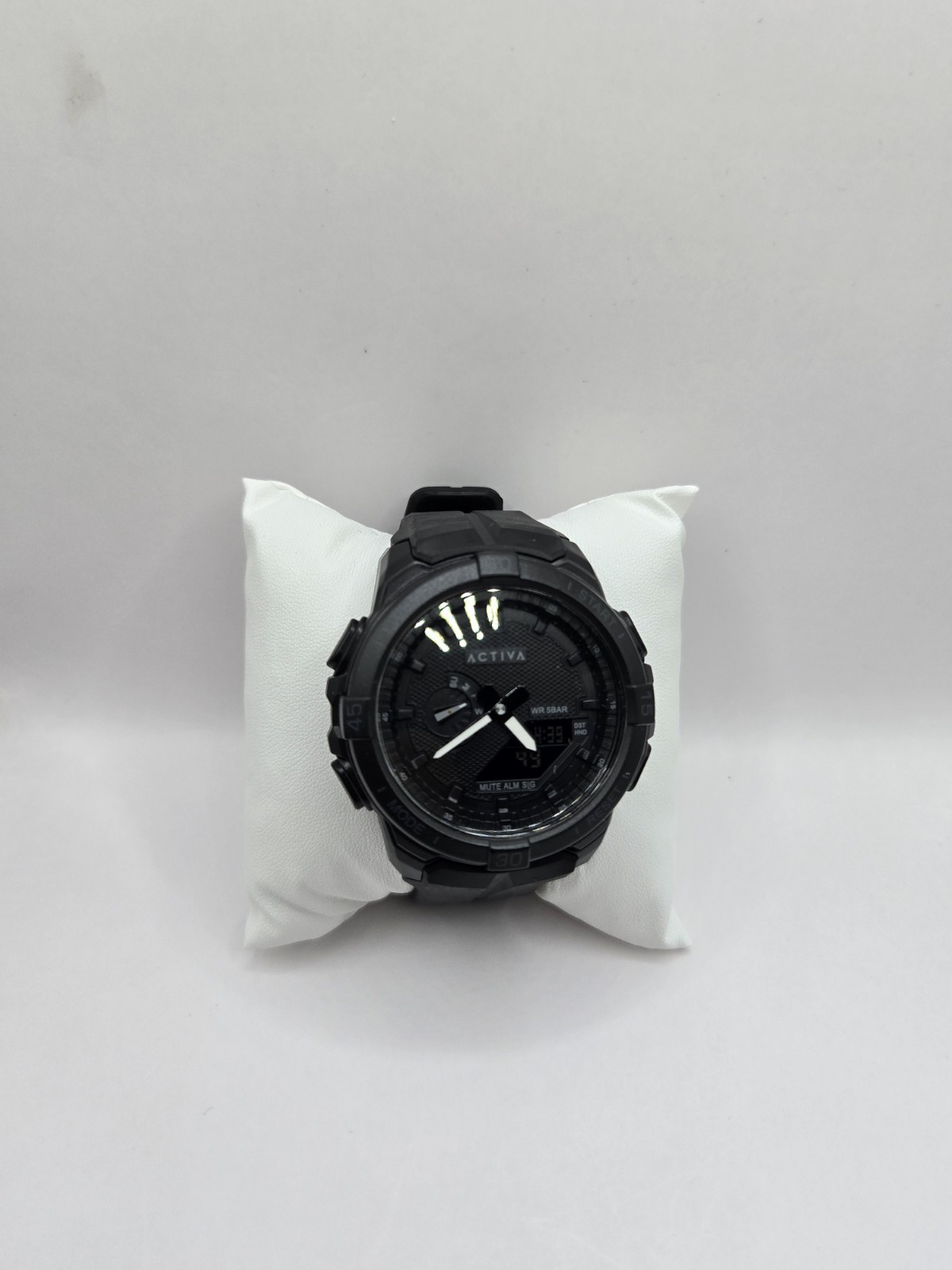 Activa Spry X Invicta Digital Essentials Men 53mm ABS Black SK160 NEW