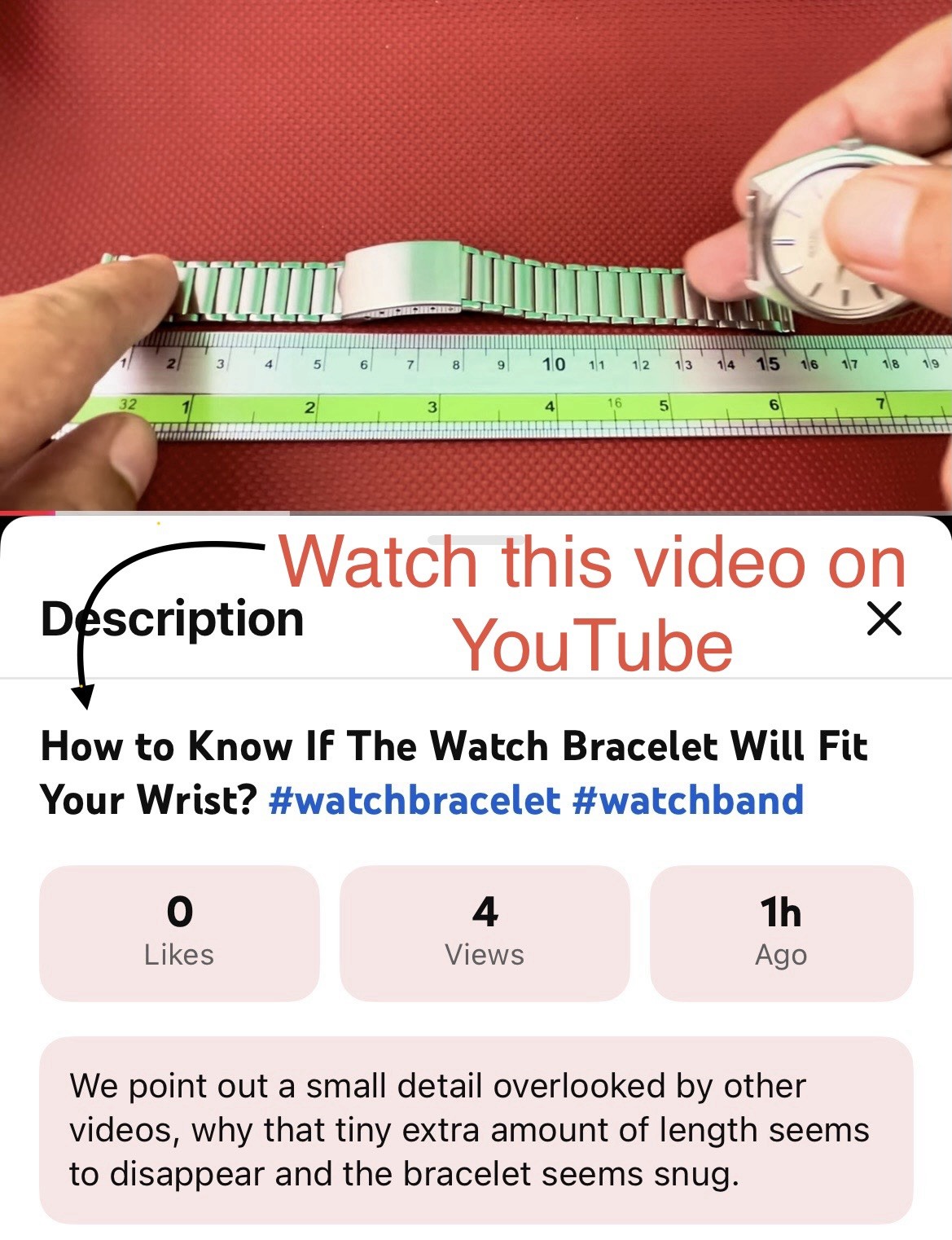 Vintage Style 20mm ROUNDED Beads Of Rice Watch Bracelet Band CLASSIC CLASP FORM