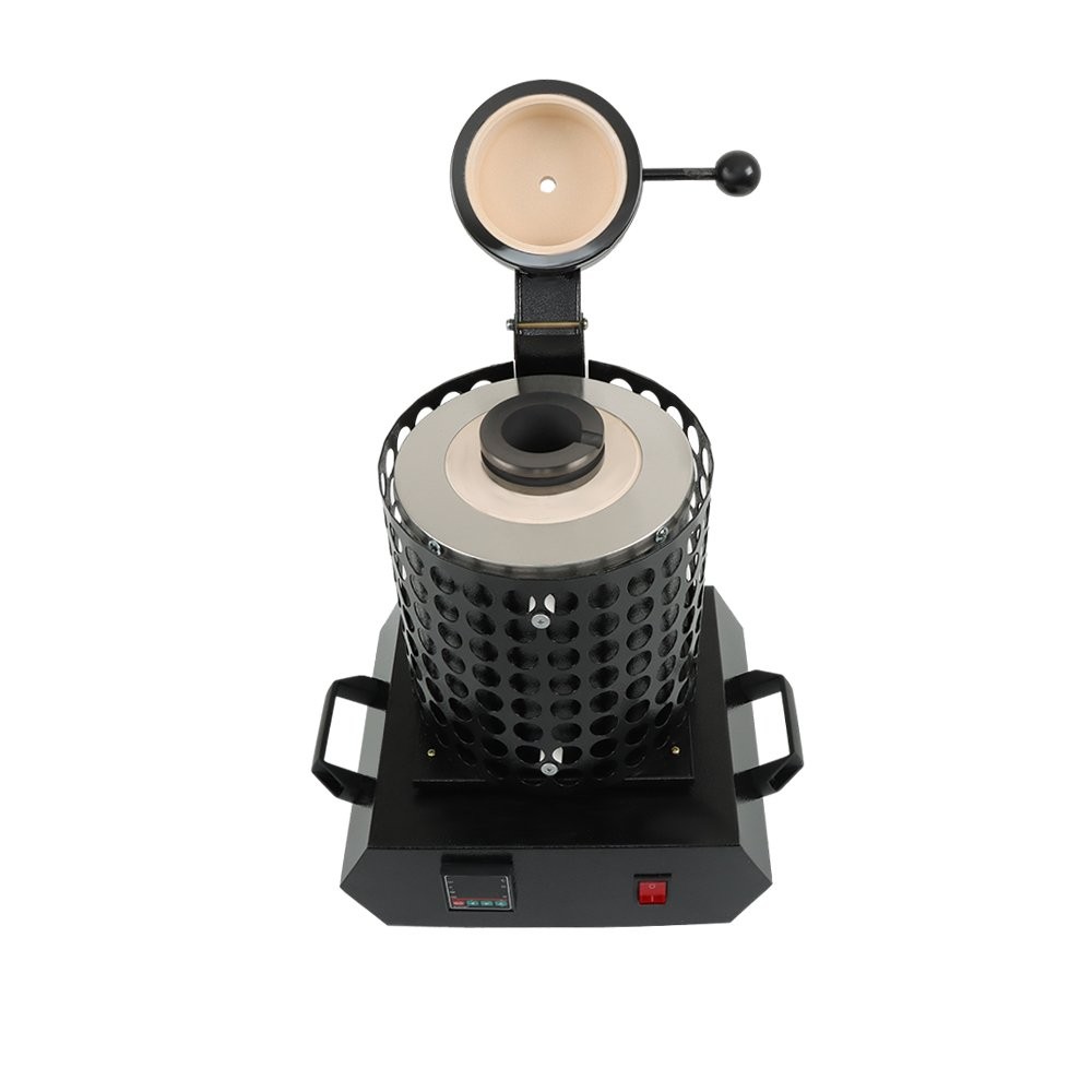 3KG Refining Casting Furnace Electric Metal Melting Furnace Forge Kit+Mesh