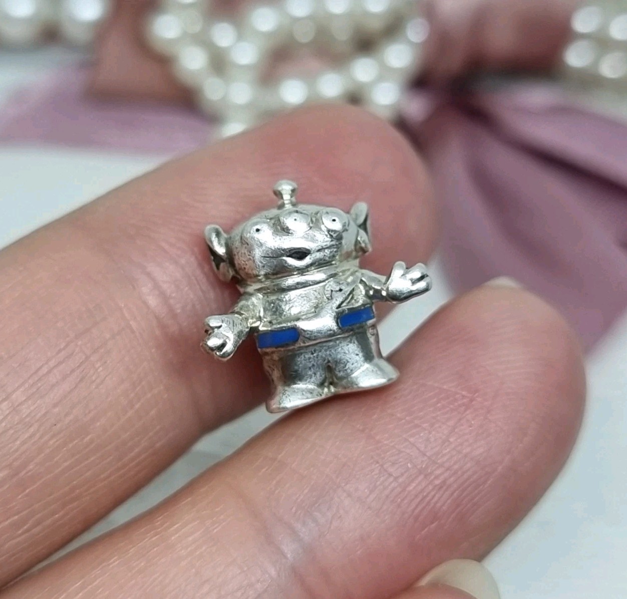 Genuine Pandora Disney Pixar Toy Story Alien Charm 💕 S925 ALE R23a
