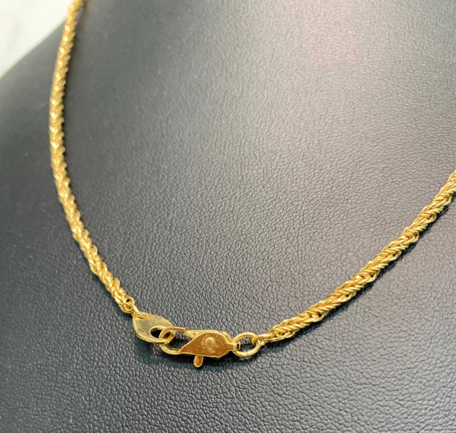 Yves Saint Laurent YSL Necklace Logo Gold Women’s Accessories 25.5cm
