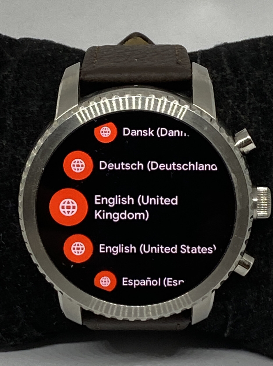 Fossil Gen 3 Authentic Genuine Smart Watch Custom Band FTW4000 LT156