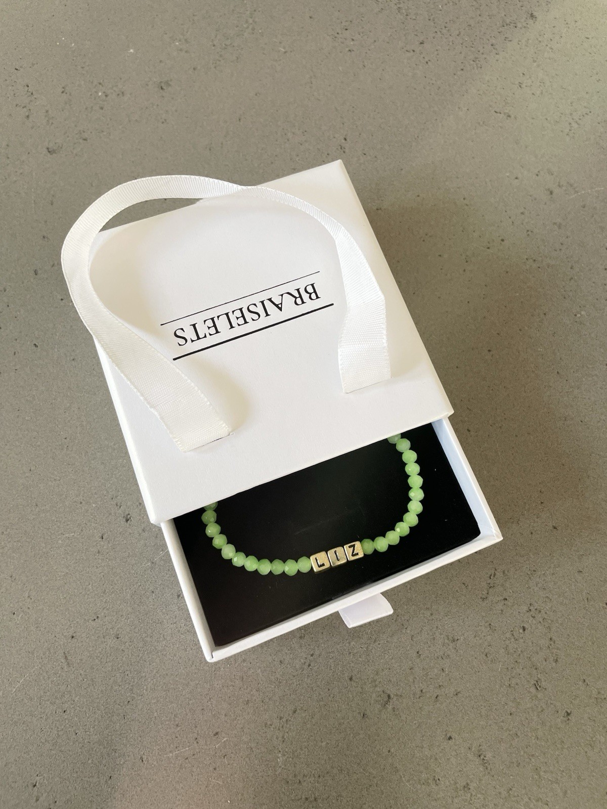 Neon Green Custom Name Team Bracelet Party Favor Personalized Gift For Kid Women