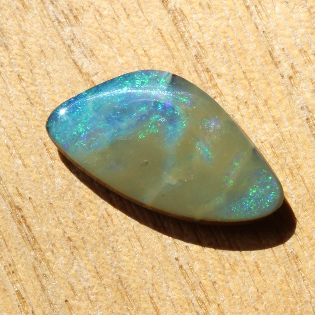 Boulder opal 9.00ct 24 x 12mm Australian opal natural solid unset stone Winton