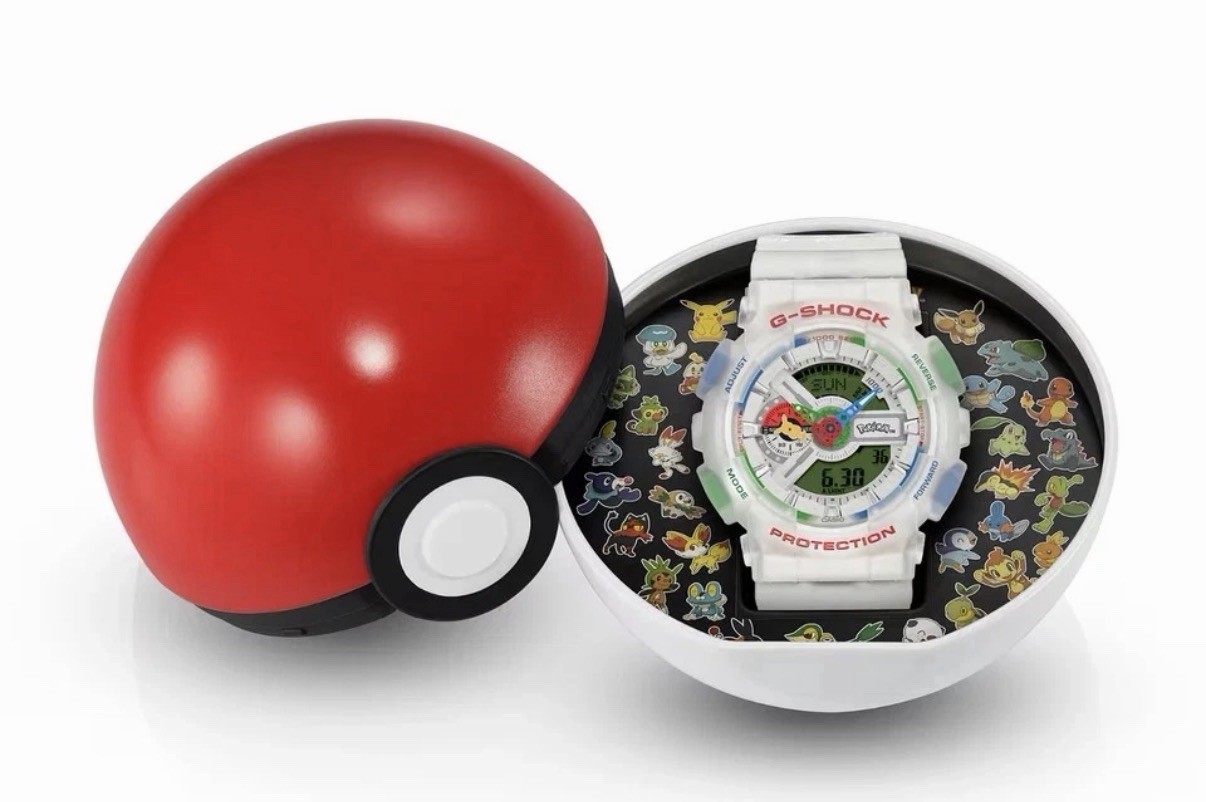 Casio G-SHOCK x Pokémon 30th Anniversary GA110PKM-7A – IN HAND