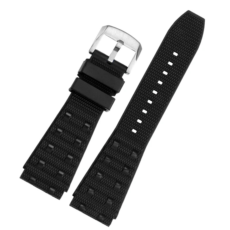 22mm 24mm Rubber Strap Rouleaux Fits Breitling Chronomat B01 Avenger Superocean