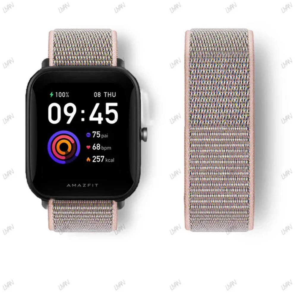20mm/22mm watch band For Amazfit GTR/GTS 4-3-2-2e/GTR 42mm-47mm/bip-U-S-lite Nyl