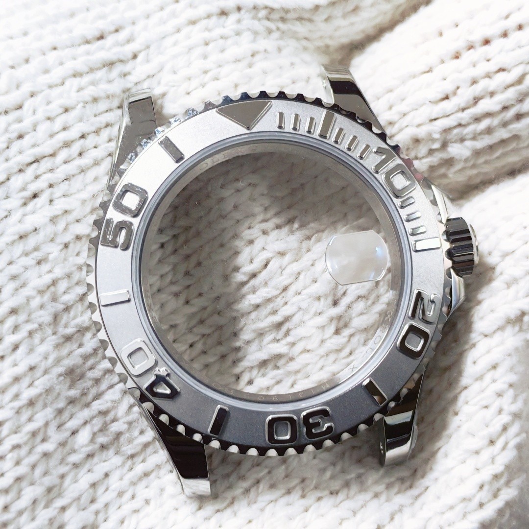 DIY 40MM Stainless Steel Watch kit For 2824 2836 3135 After-sales Accessories