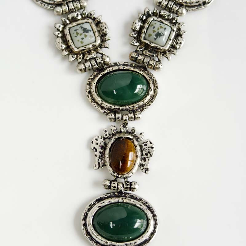 20″ New Zara Boho Pendant Statement Necklace Retro Women Party Vacation Jewelry