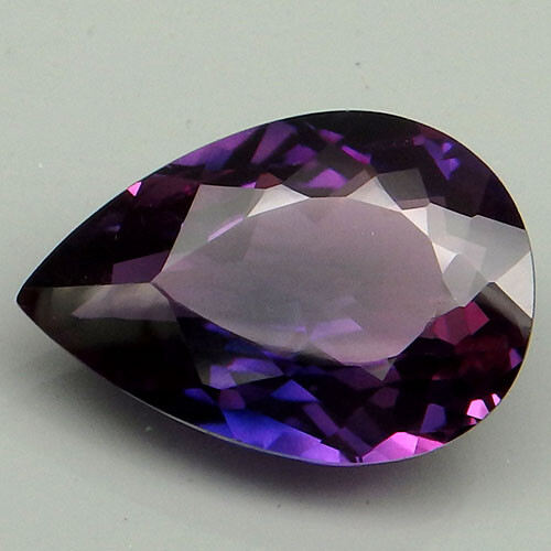 13.25Ct. Mysterious!!! Bi Color ~ Purple & Blue Ametrine Pear
