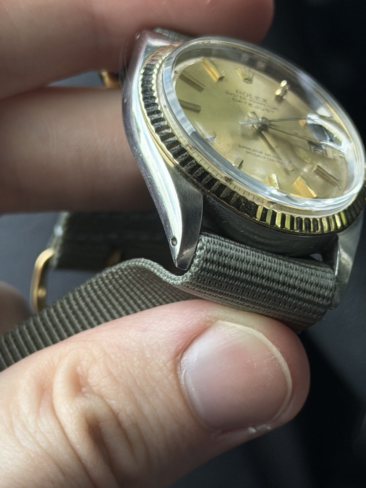 Rolex Datejust 1601/3 Two Tone Steel Yellow Gold 36mm Automatic Caliber 1570