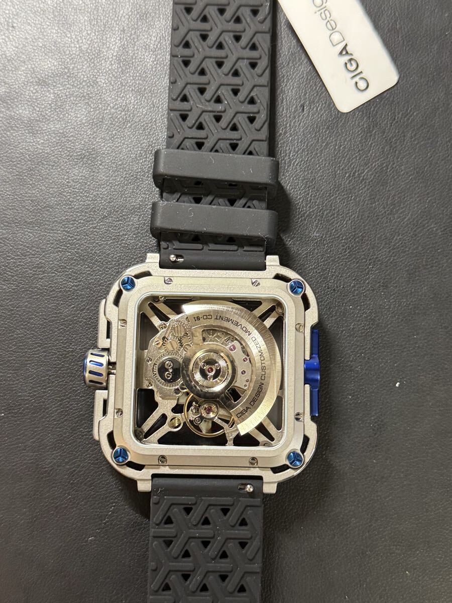 [B1Y] CIGA Series X Gorilla X021 TIBU W25BK CIGA Watch [m6z]