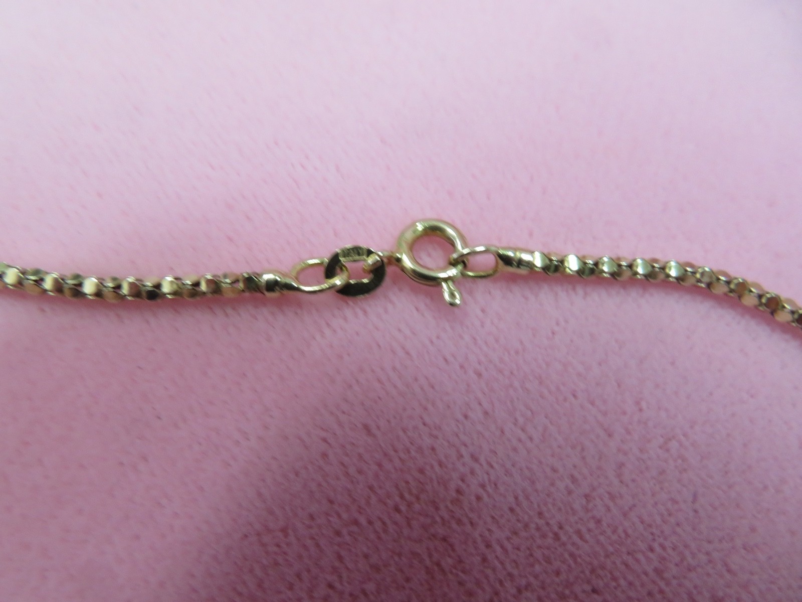 Italy HWC 20″ 14K Venetian Link Chain Necklace w/ Spring Clasp 4.69 Grams