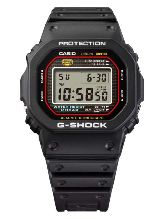 Casio G-Shock REVIVAL Original 1983 model New version Man’s watch DW5000R-1A