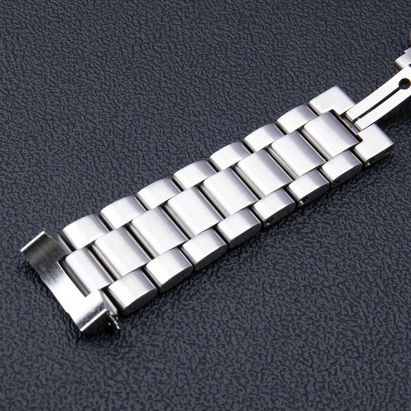 21mm 316L Steel Bracelet Wrist Watch Band Fits Omega Planet Ocean 600M