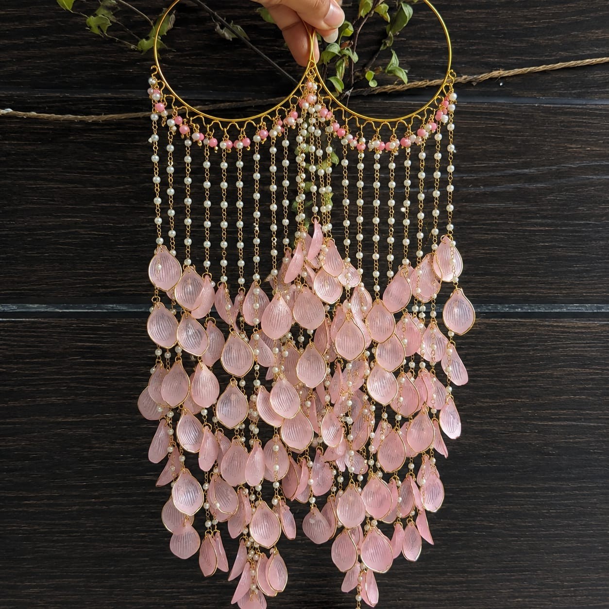 Kaleera Rasin Flowers wedding Bridal jewelry indian women