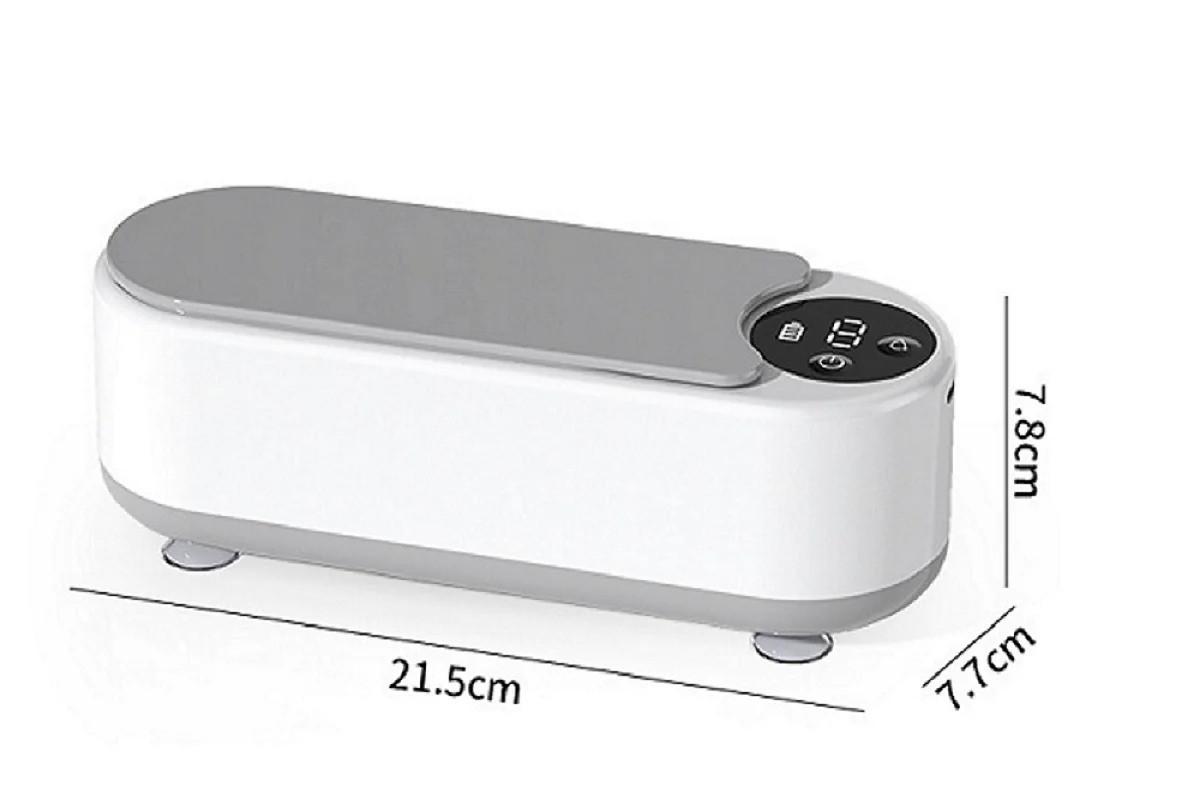 Wireless Ultrasonic Glasses Cleaner Eyeglasses Jewelry Cleaning Machine USB