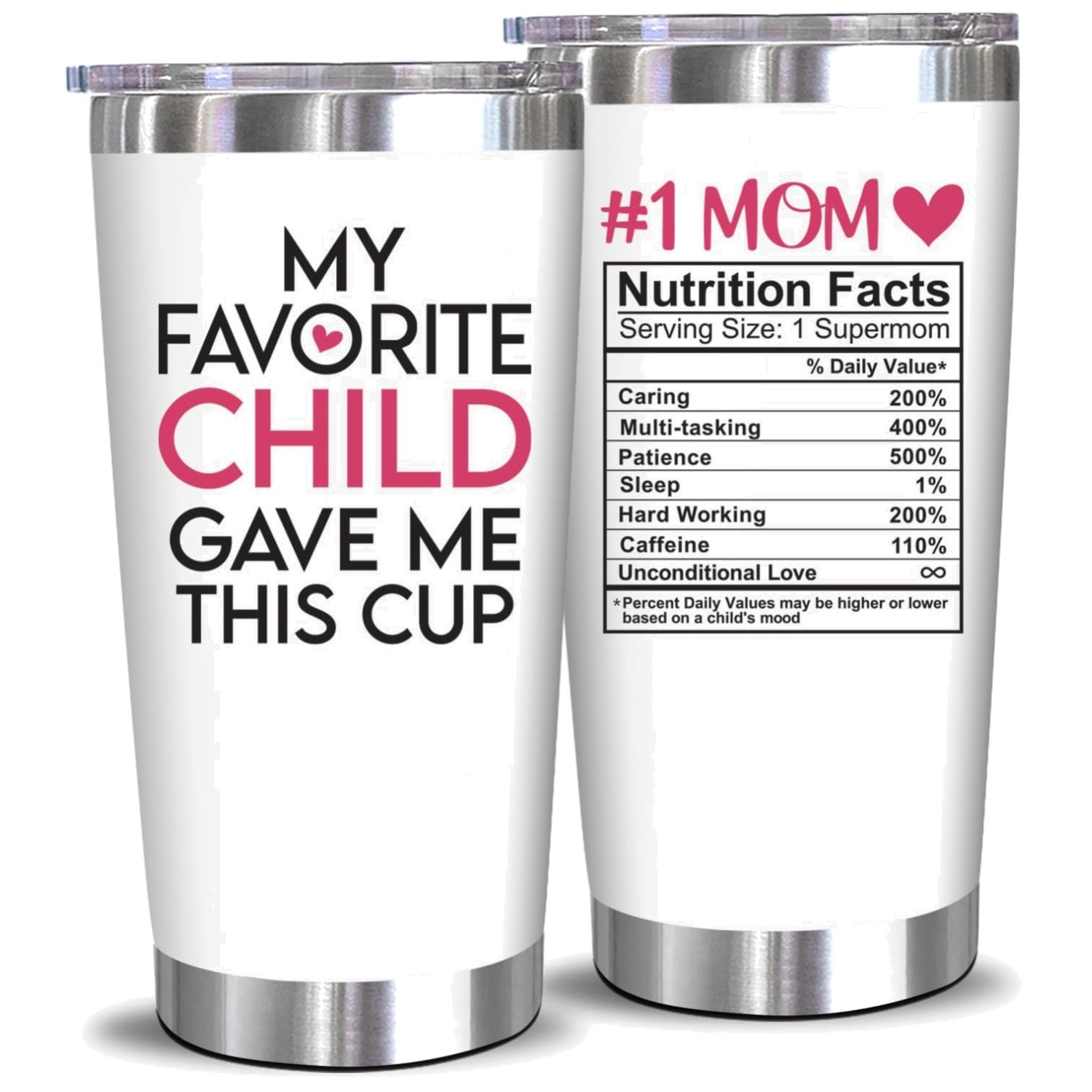 Practical Mom Gift – Stainless Steel Tumbler
