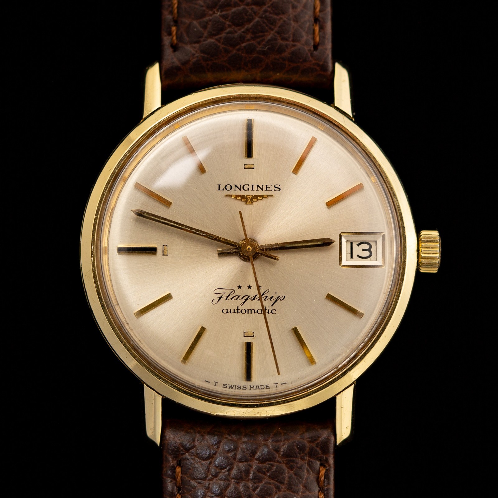 Vintage 1967 Longines Flagship Automatic Ref 3318 Cal. 345 w/ Longines Extract
