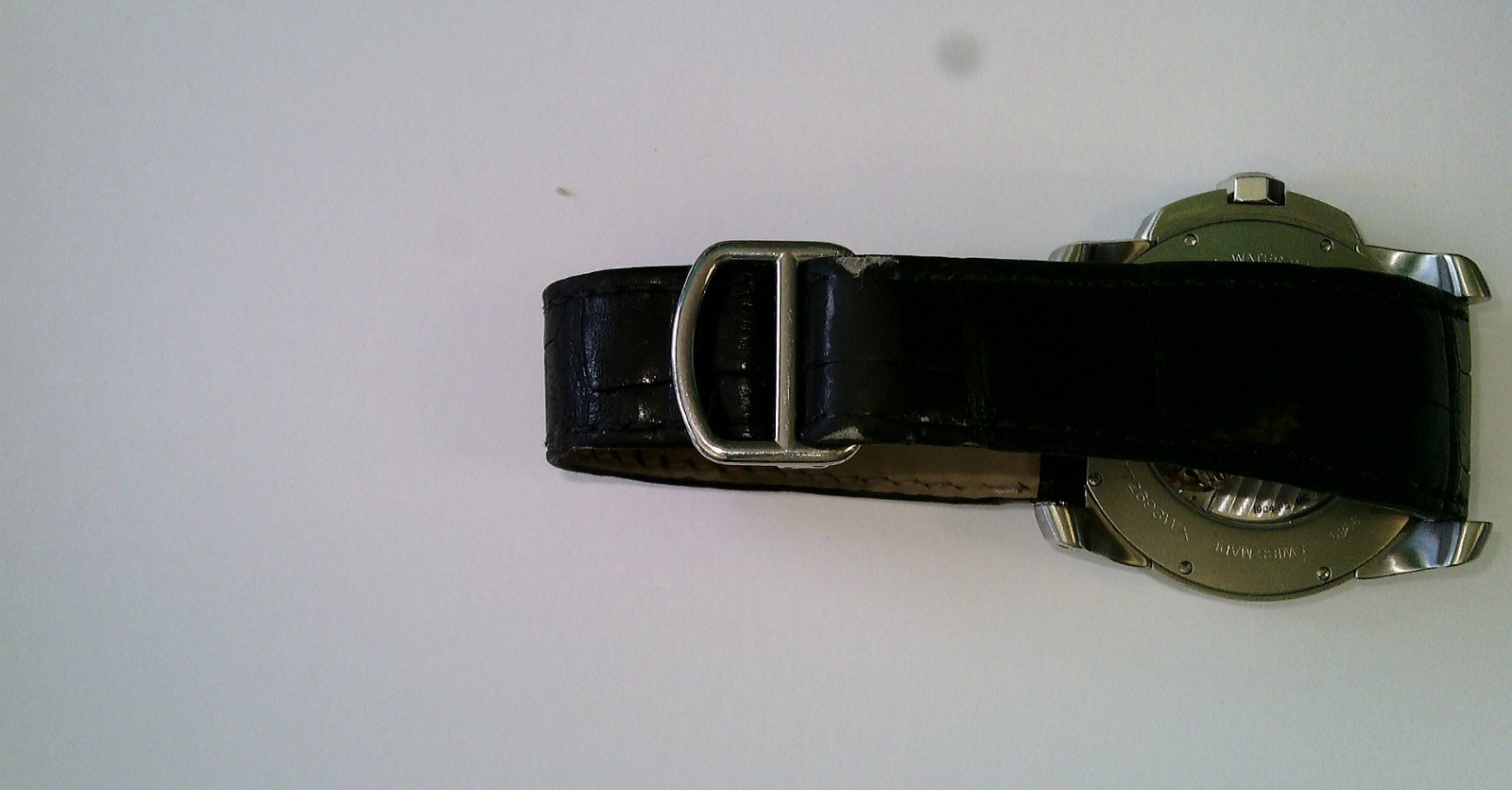 2017 Cartier Calibre de Cartier 42mm. Auto. Leather. FULL SET. NEEDS WORK.