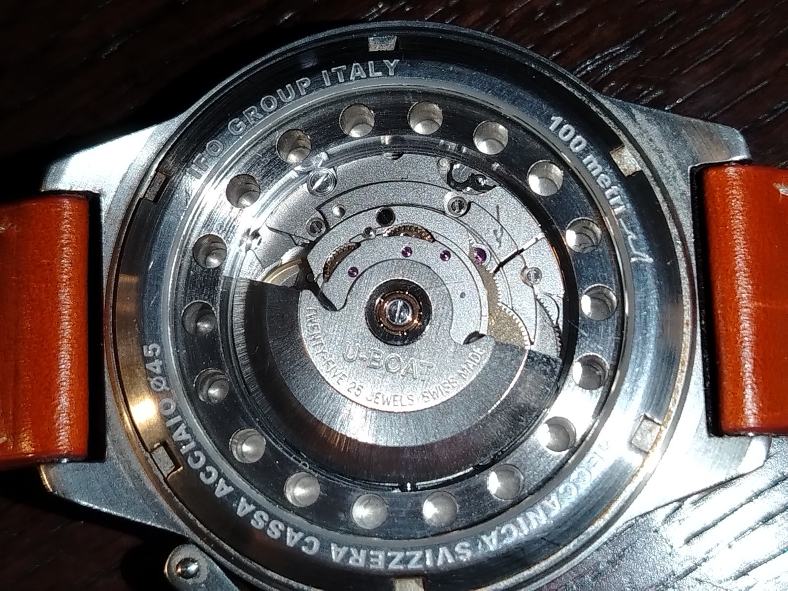 Rare “Time Warp” U-BOAT IFO Left Hook Auto – No. 0388 – (Italo Fontana) – Superb