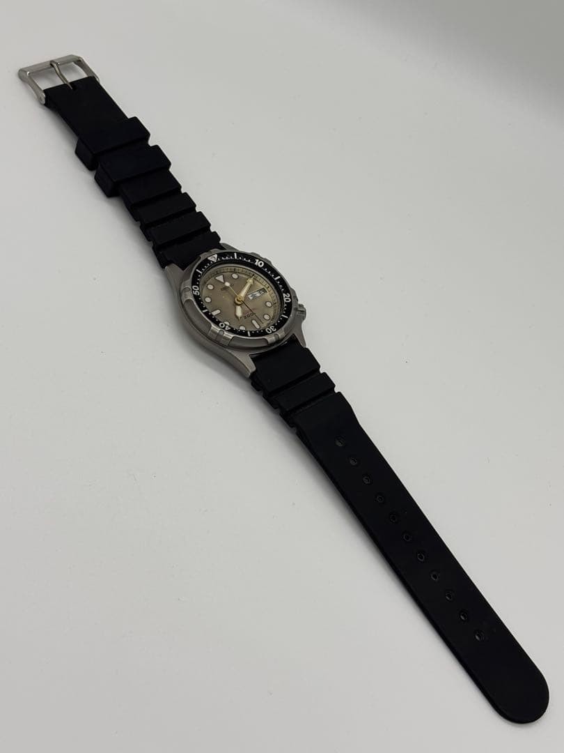 SEIKO Diver Quartz 7C43 6A00 Operational Men’s
