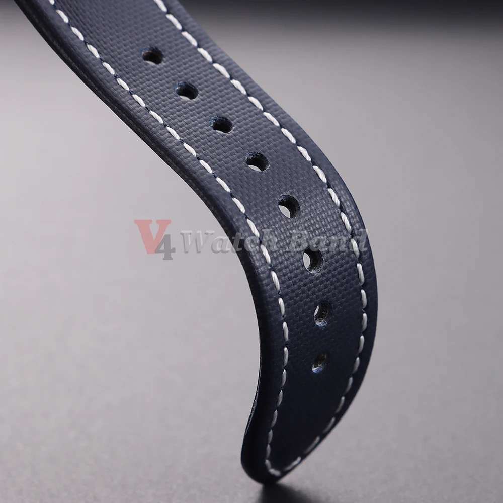 Premium Sailcloth Nylon Watch Strap 18-22mm Waterproof Quick Release Band