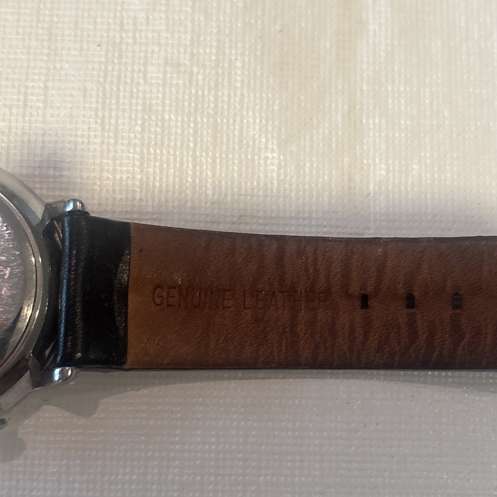 Kenneth Cole Men’s KC1568 Iconic Chronograph Multifunc Black Leather Strap Watch