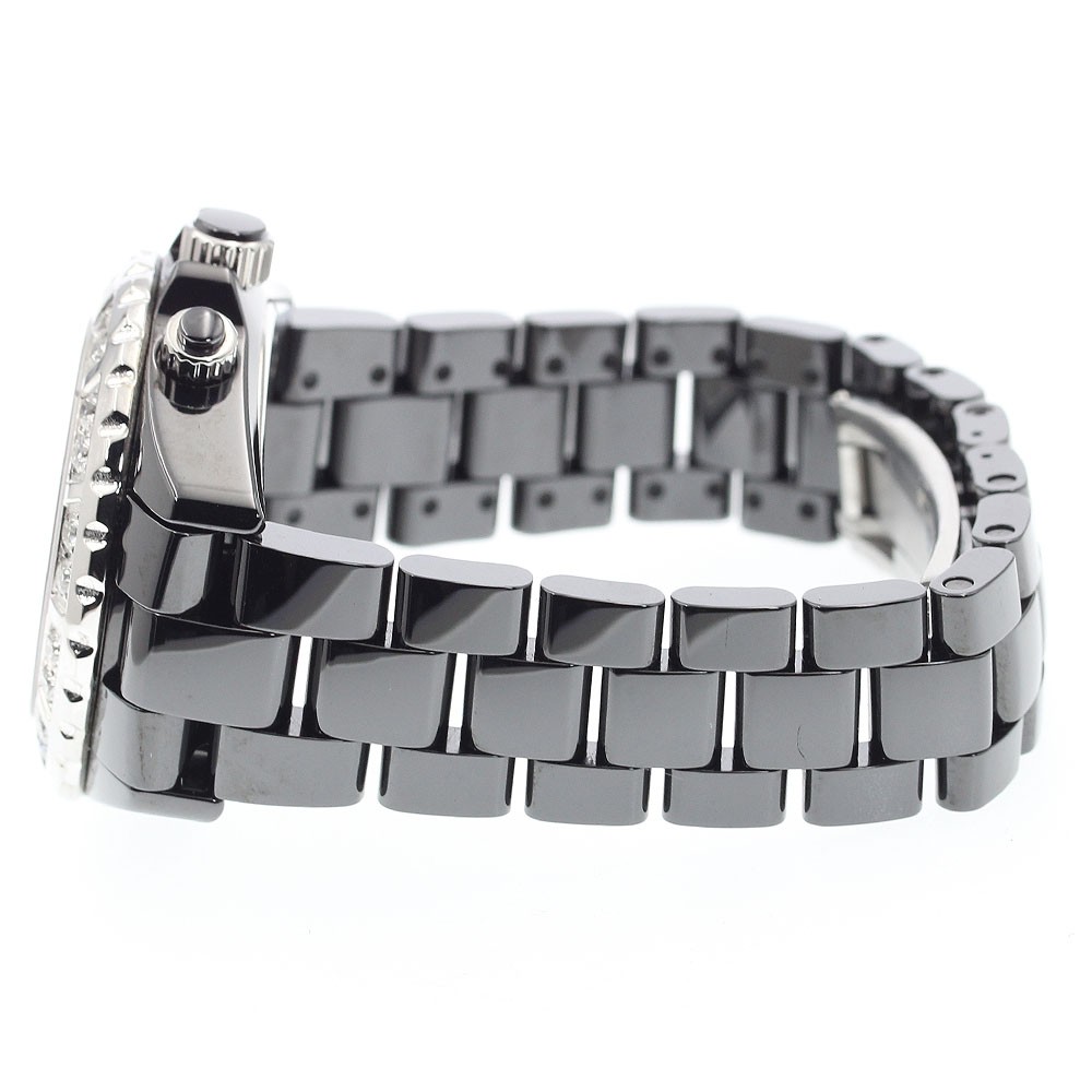 CHANEL J12 H1178 diamond bezel black ceramic black Dial Automatic Men’s_908457