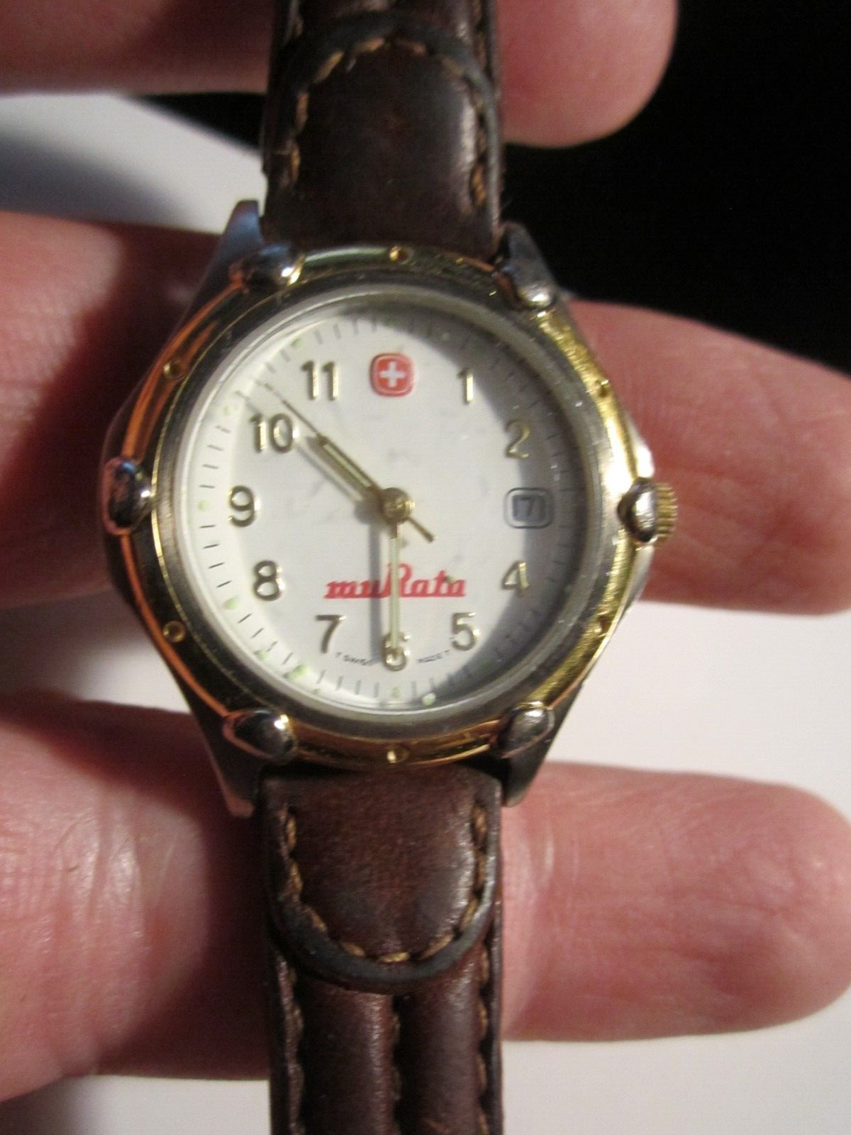 LADIES’ SWISS MILITARY WATCH MURATA LOGO FITS UP TO 7″ WRIST – BBA-33E