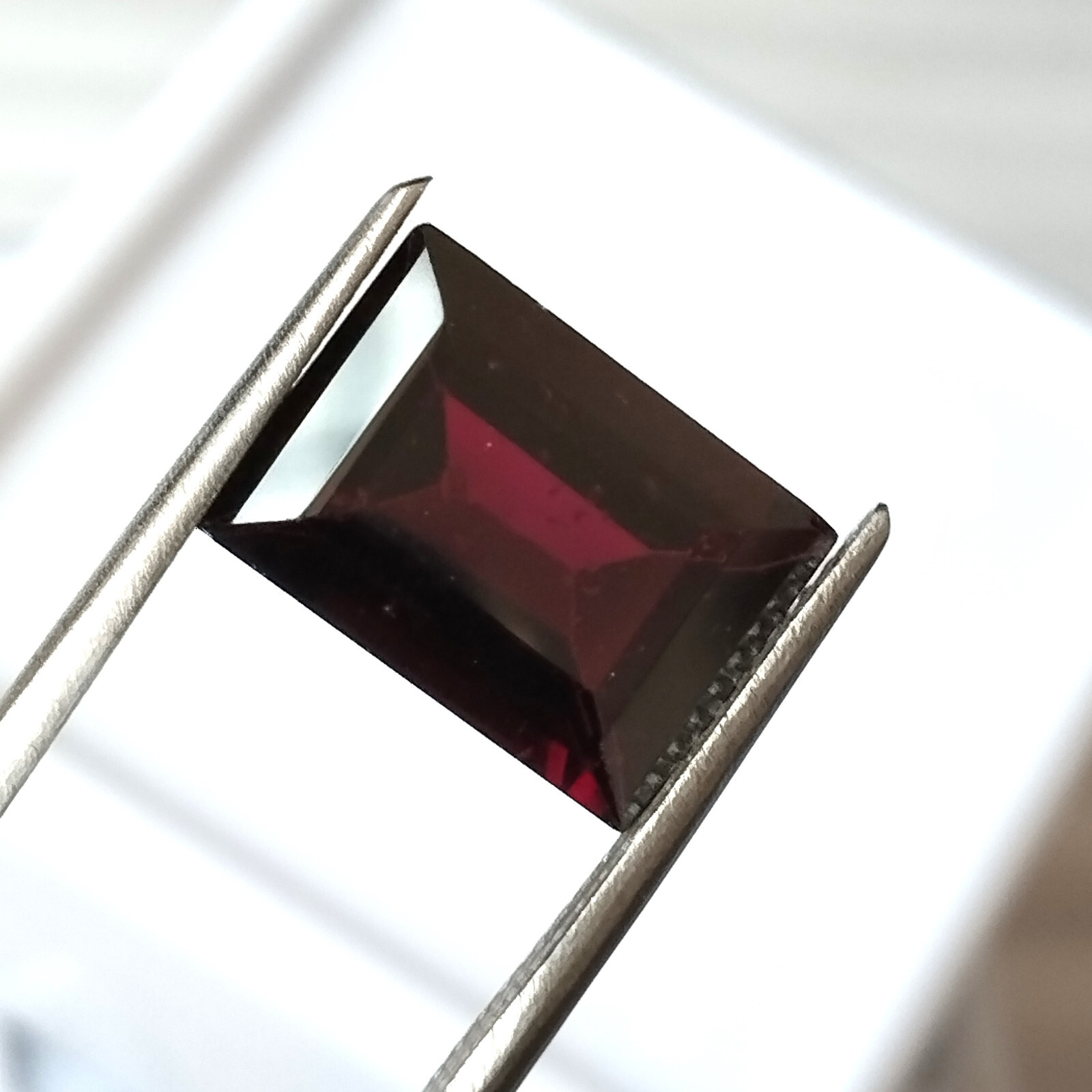 Pink Garnet 12X9 mm Baguette Cut Natural Unheated Faceted Loose Gemstone 4.75 CT