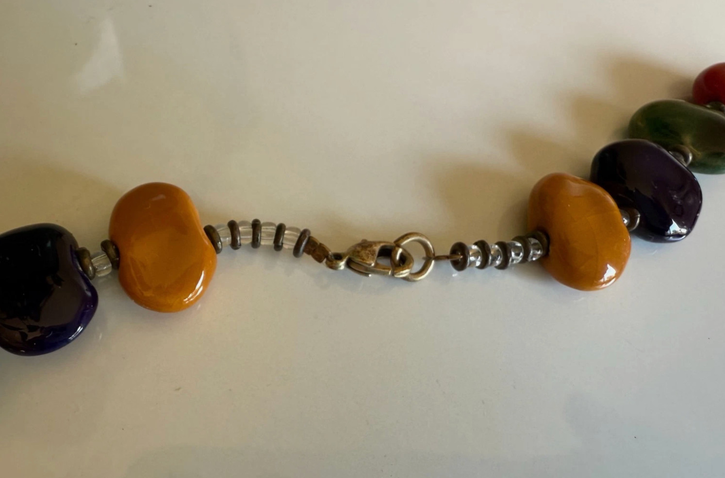 Necklace Bracelet Earrings fashion jewelry handmade beaded Kazuri Africa Kenya