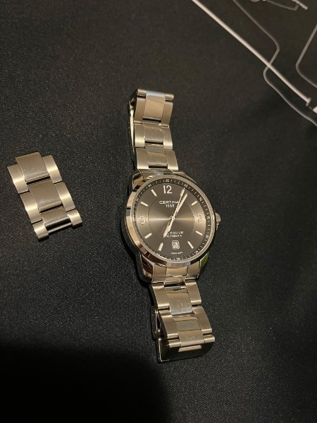 Certina DS Podium Automatic Grey Dial Men’s Powermatic 80 C0014071105700