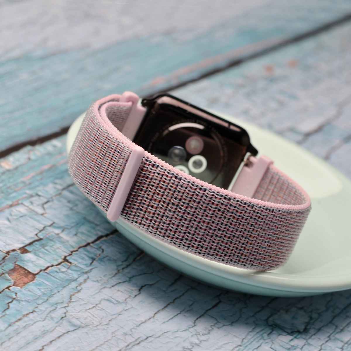 WOCCI Nylon Sport Watch Strap Band 16mm 18mm 20mm 21mm 22mm Soft and Breathable