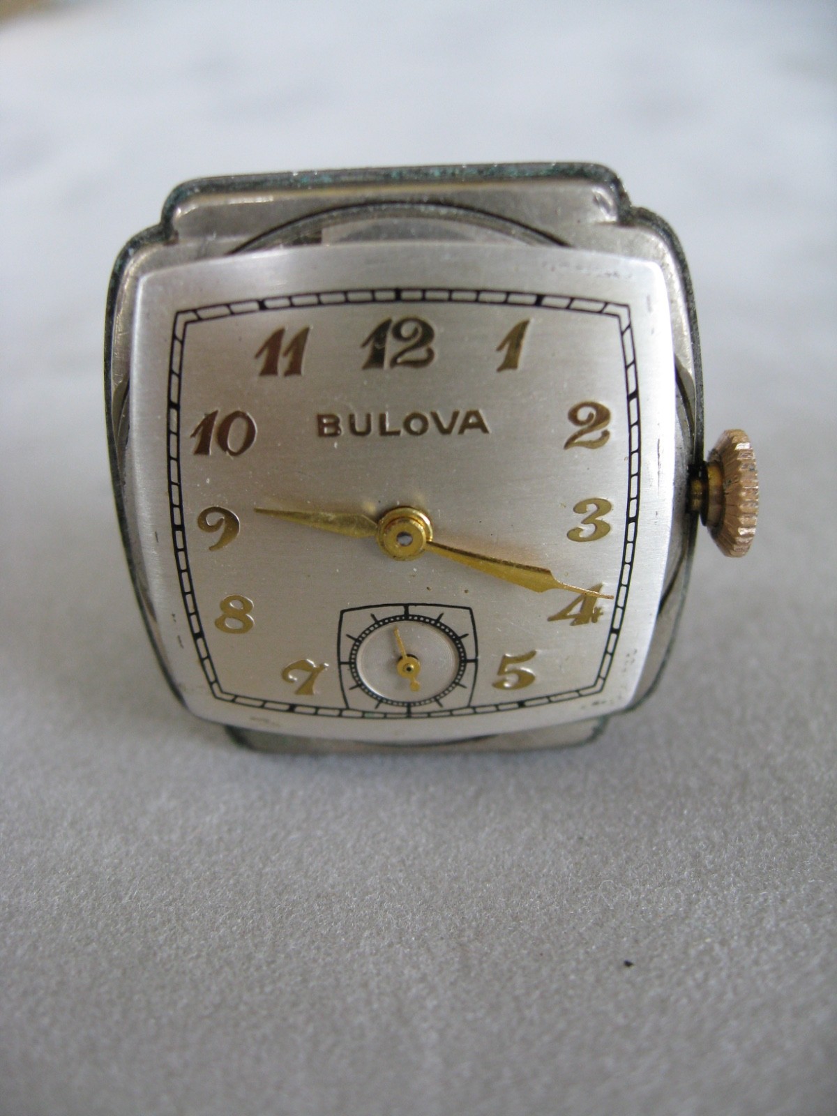 Vintage 1952 Working Bulova Men’s Director Watch 15 jewels/Swiss 10BT movement