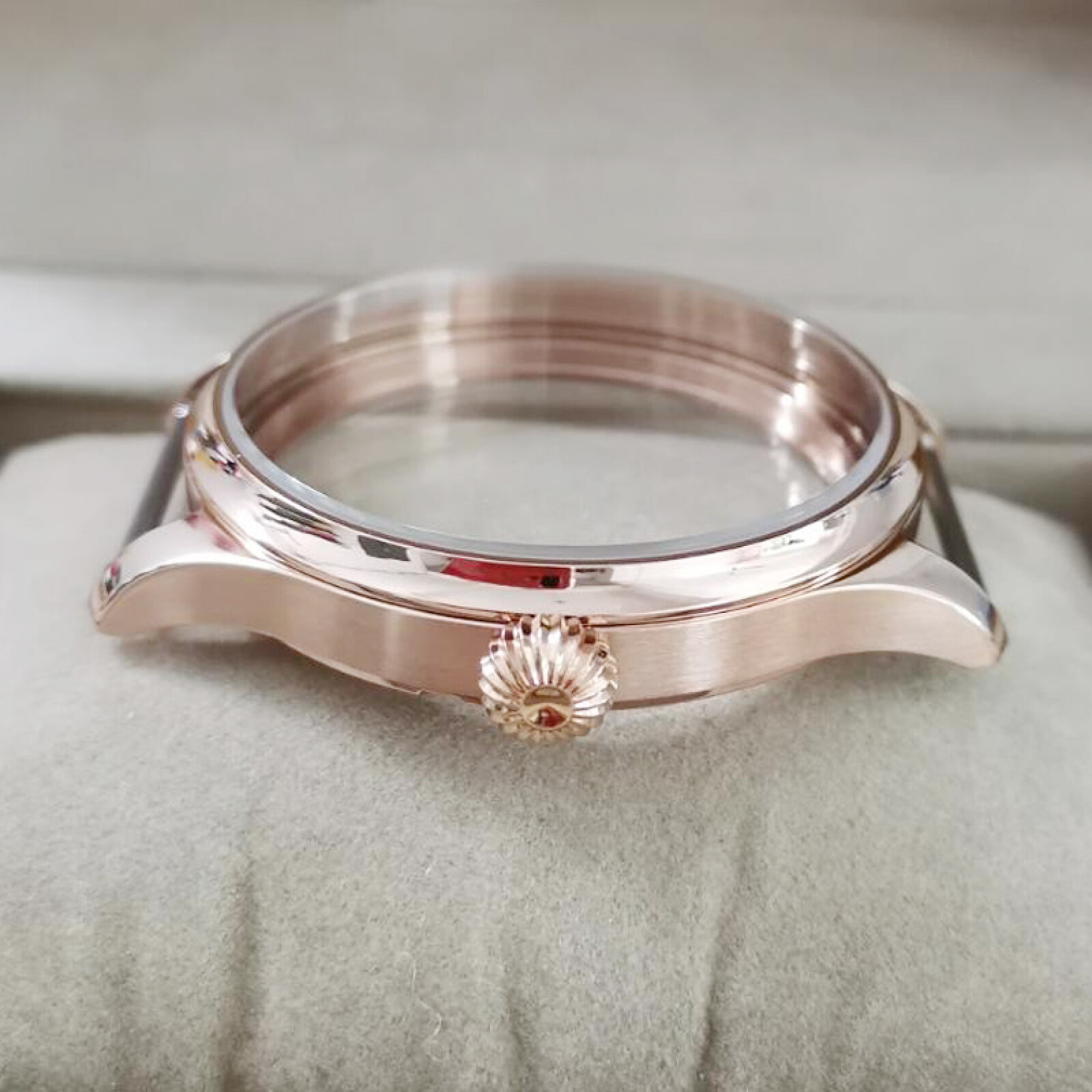 44mm Watch Case For ETA 6497 6498 Seagull ST3600 ST3621 Hand Winding Movement j