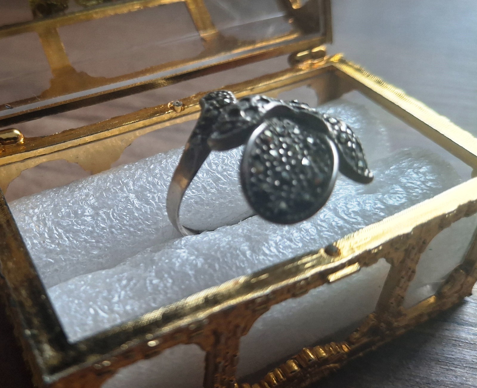 Vintage USSR RING IN STERLING SILVER 925 size 9(19)