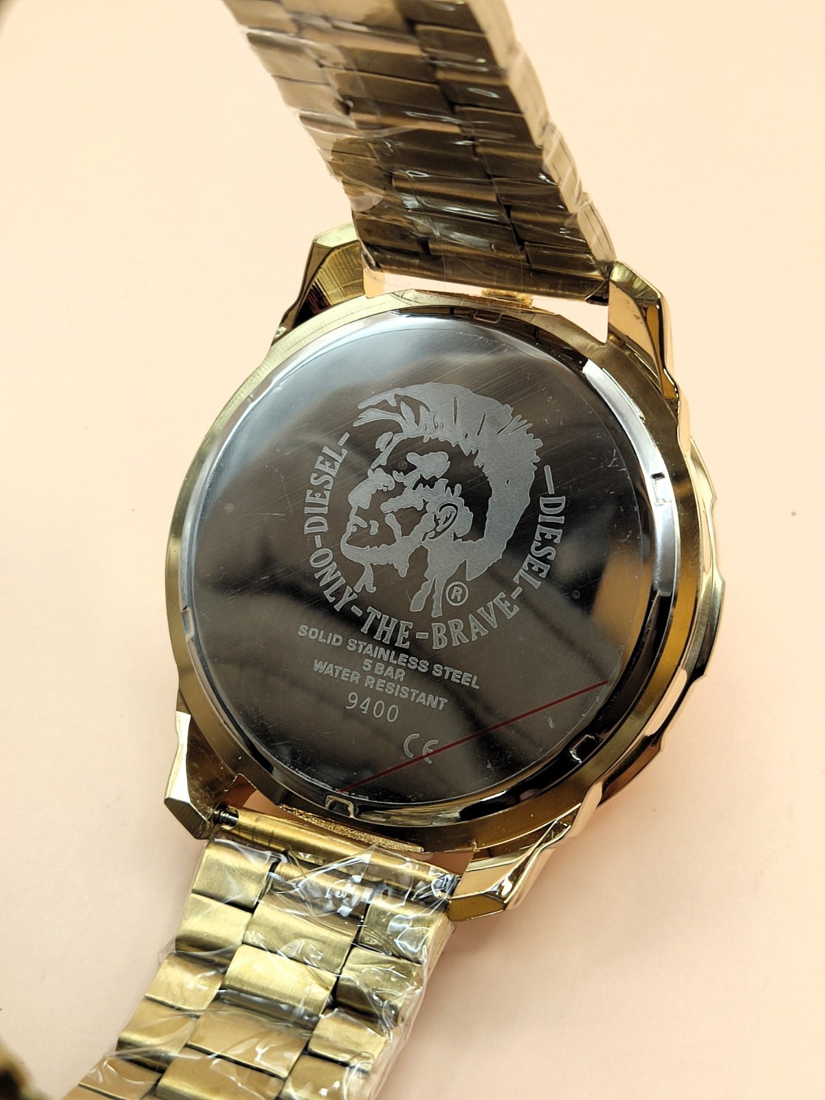 Luxury Diesel Only The Brave 5 Bar Dual Time Refurbished Men’s Wrist Watch
