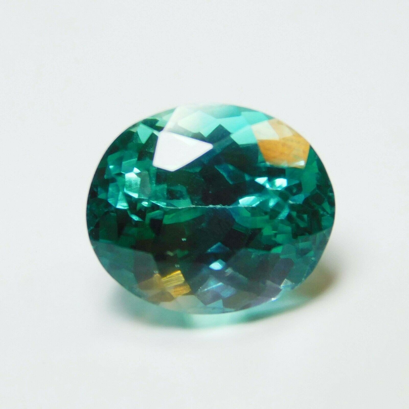 Green Copper 10.23 Ct Natural Certified Bearing Unheated Paraiba Rare Tourmaline