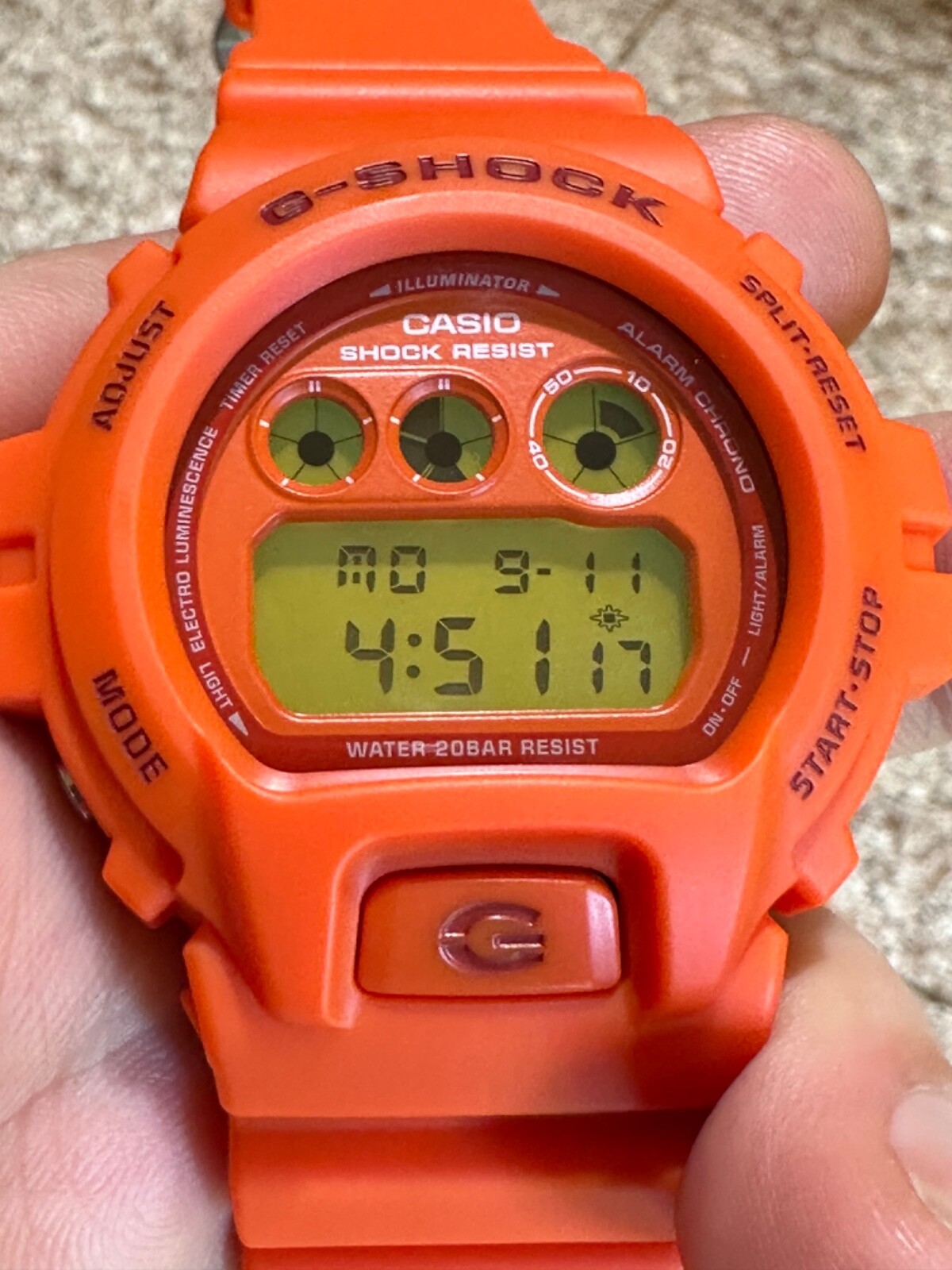 Casio G-Shock DW-6900MM-2 + DW6900MM-4 Combo SET Matte Blue & Orange dw-6900 WOW