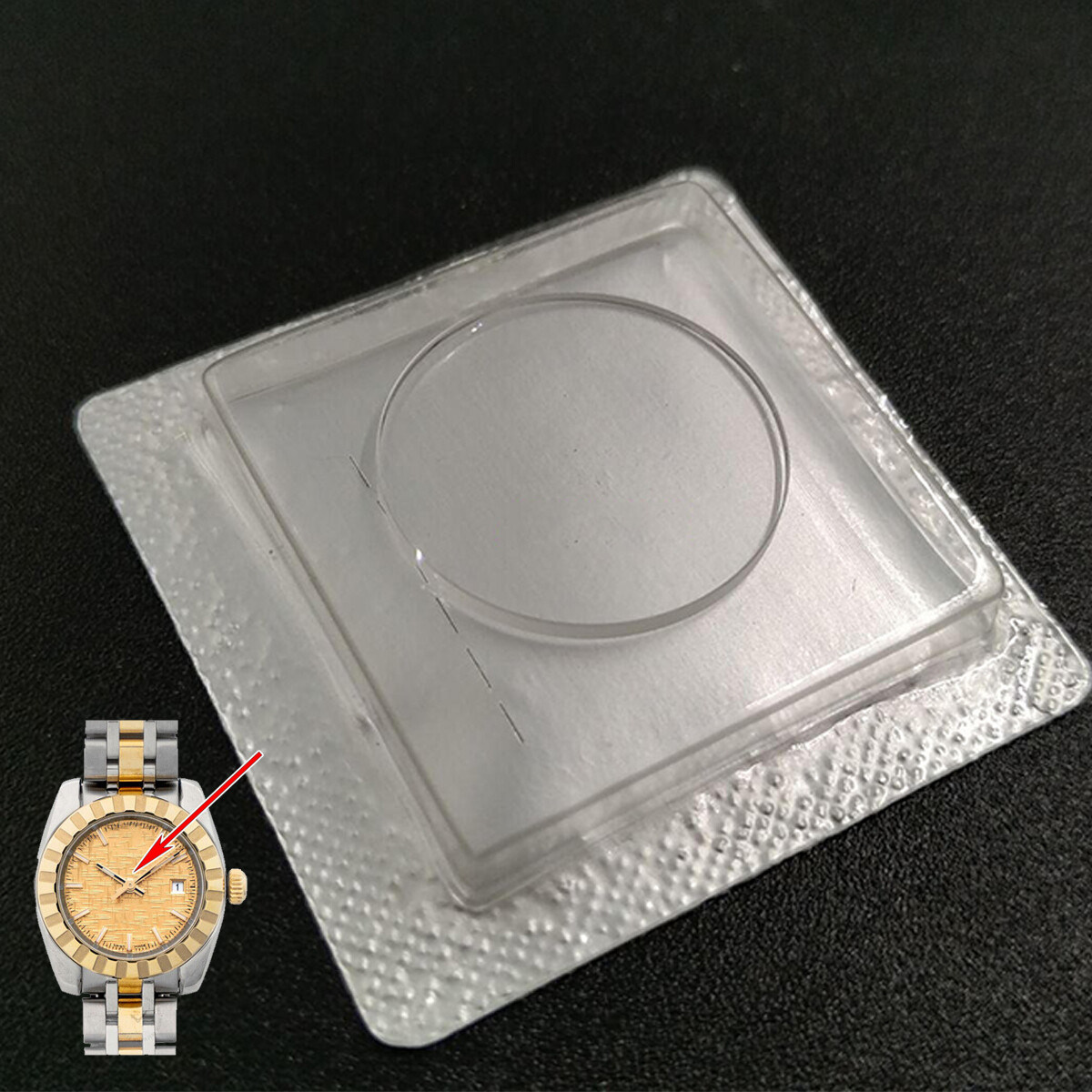 Sapphire Crystal Glass Watch Cover for Tudor 22013 21013 23013 53003 56003 Watch