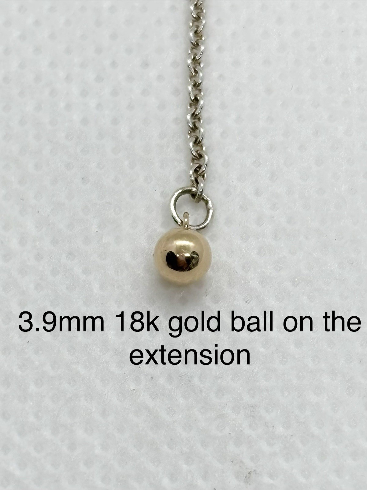 Tiffany & Co Sterling Silver & 18k Gold Mixed Beads Long Necklace 30” 7.69g