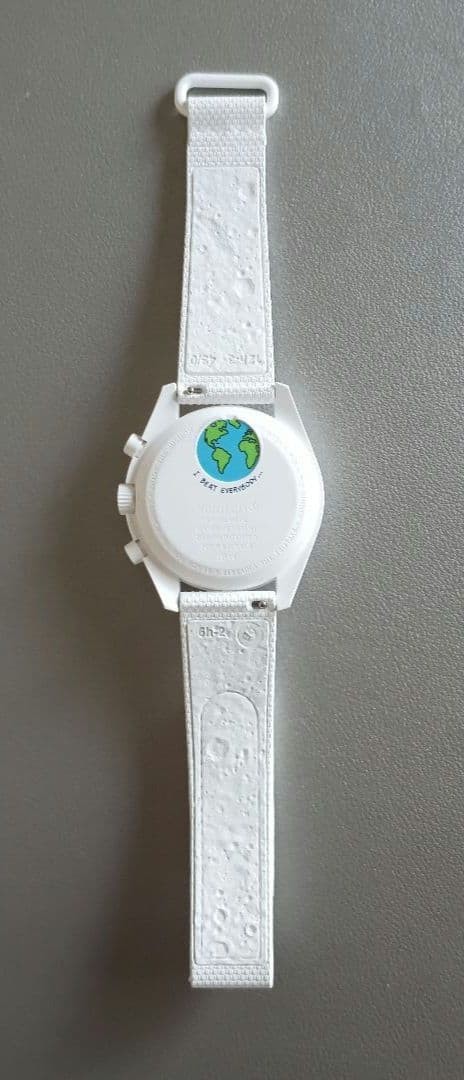 Mint Omega X Swatch Mission Moonphase Moonshine Gold Snoopy Auth Japan