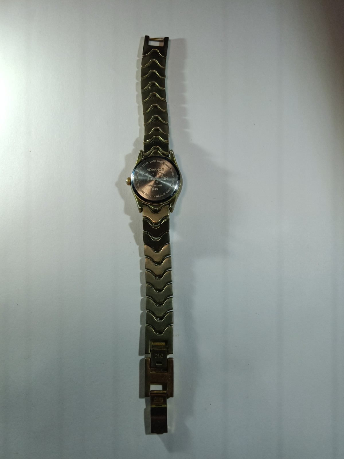 Vanity Fair Ladies Two Tone Watch by Advance Quartz Wristwatch Ref# VFW97324W
