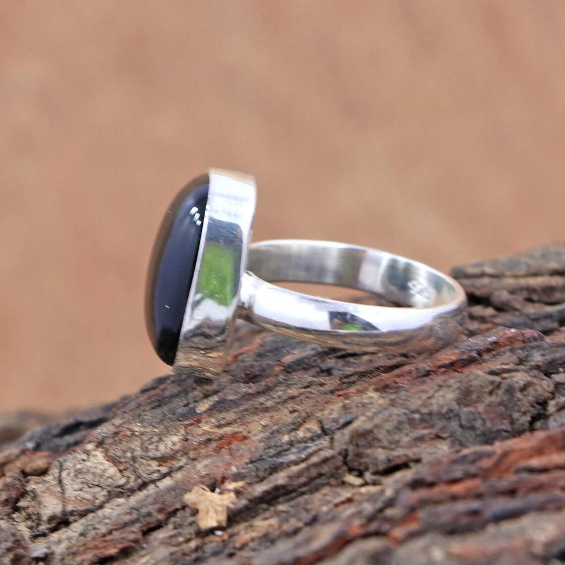 Classic Ring Of Black Onyx 925 Sterling Silver Handmade Ring Perfect Ring Gift