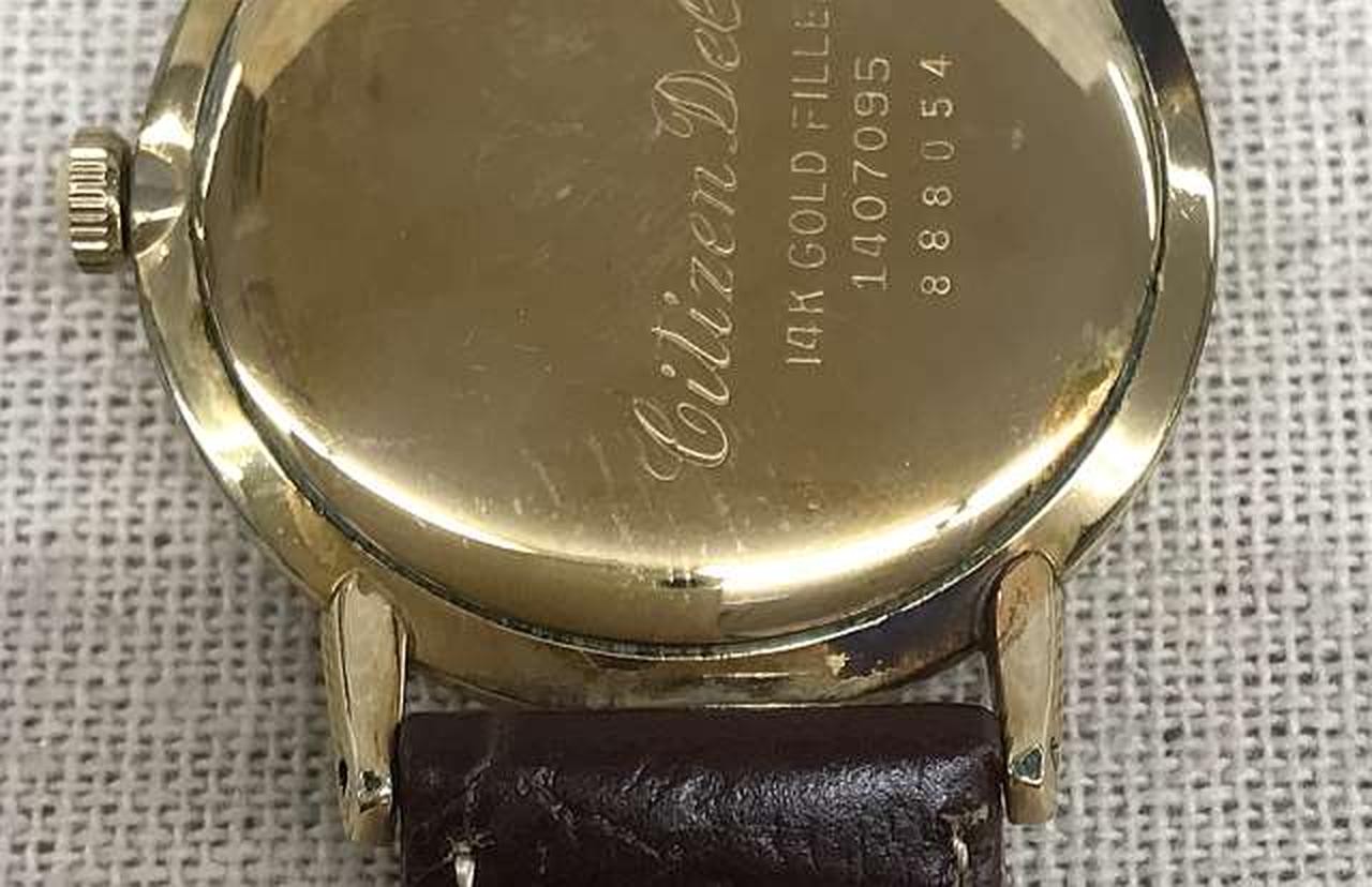 Manual Wind Wristwatch Model Number 1407095 CITIZEN DELUXE