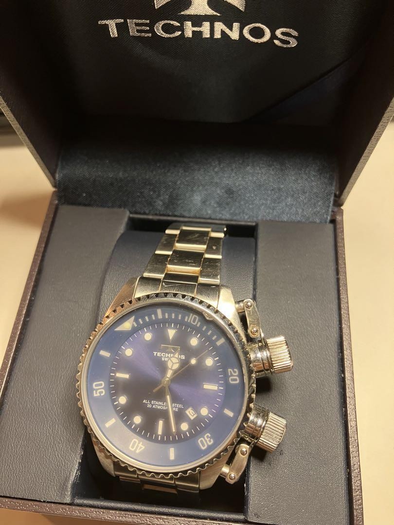 Technos Swiss Quartz 200m Waterproof 20ATM Men’s Watch